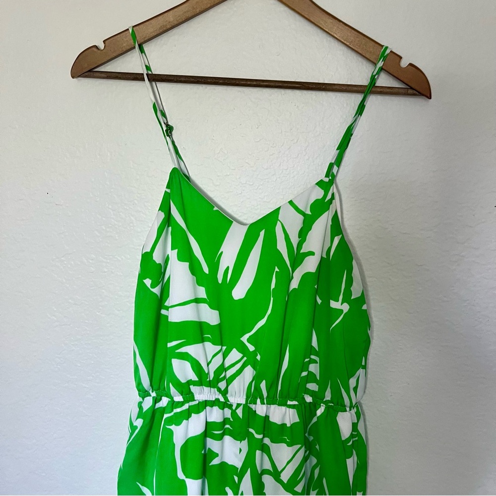 Lilly Pulitzer for Target Women's Green and White Jumpsuit Size Small - Picture 4 of 16